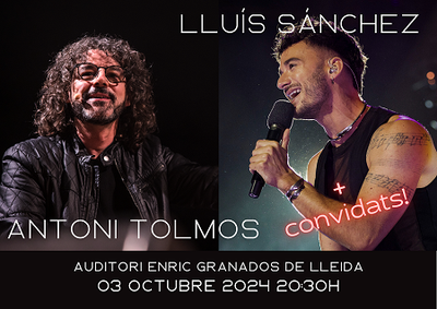 <bound method DexterityContent.Title of <Event at /fs-webs/auditori/ca/actualitat/agenda/lluis-sanchez-antoni-tolmos-convidats>>.