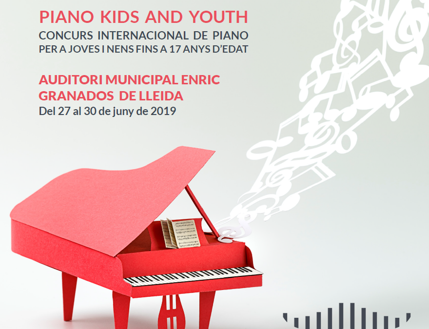2nd RICARD VIÑES PIANO KIDS AND YOUTH – Vine a tocar el piano a la Plaça Ricard Viñes !