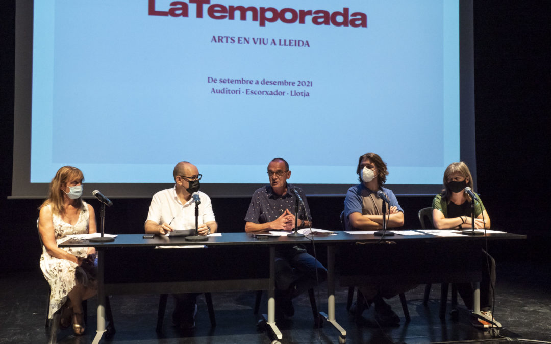 Presentació de la nova programació de tardor de LaTemporada. Arts en viu a Lleida