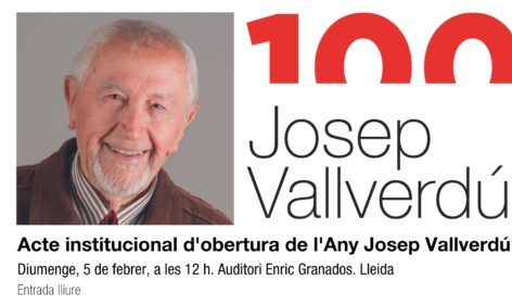 ACTE INSTITUCIONAL D’OBERTURA DE L’ANY JOSEP VALLVERDÚ