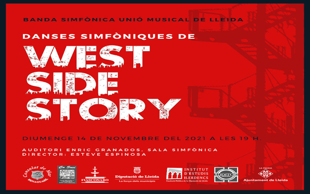 DANZAS SINFÓNICAS DE WEST SIDE STORY.BANDA SINFÓNICA UNIÓ MUSICAL DE LLEIDA